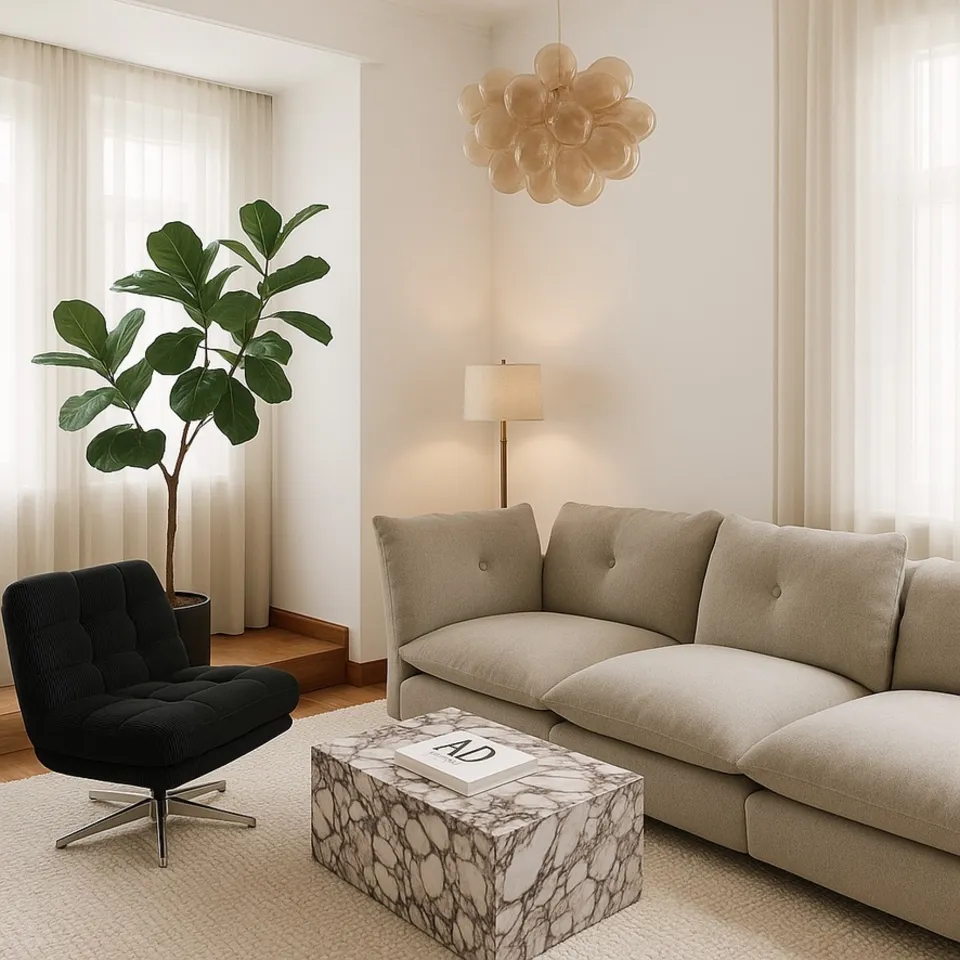 Projekt Look at her now von Studio Olivia Interior – Wohnbereich im Modern-Heritage-Stil (Ansicht 2)