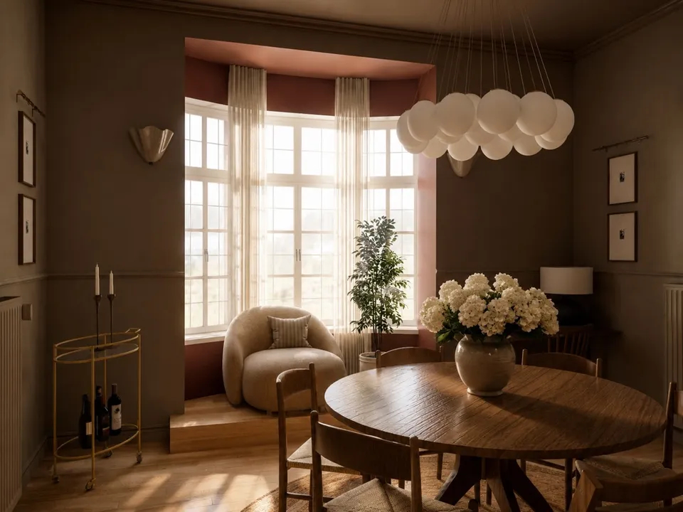 Projekt Warm & Collected von Studio Olivia Interior – Interior-Visualisierung im Modern-Heritage-Stil (Ansicht 8)