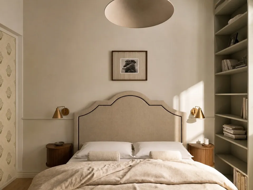 Projekt Warm & Collected von Studio Olivia Interior – Interior-Visualisierung im Modern-Heritage-Stil (Ansicht 9)
