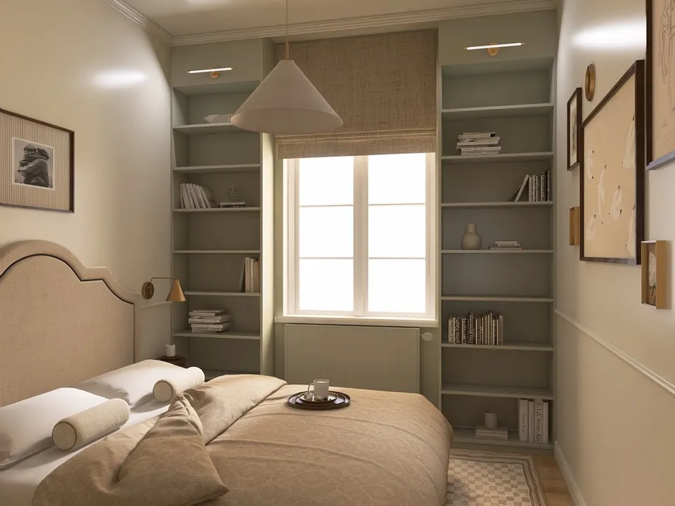 Projekt Warm & Collected von Studio Olivia Interior – Interior-Visualisierung im Modern-Heritage-Stil (Ansicht 10)