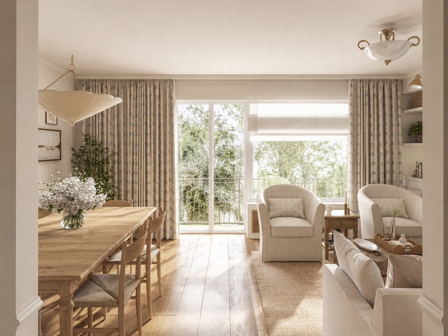 Projekt Welcome to Modern Heritage von Studio Olivia Interior – Interior-Visualisierung im Modern-Heritage-Stil (Ansicht 4)